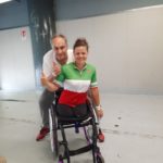 Ana Vitelaru Campionessa Italiana Handcycling bike GP di Monza